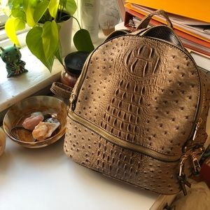Vegan leather backpack brand new